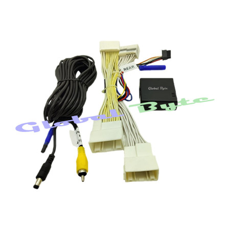 Global Byte Rear View Camera Solution Interface Suitable for Mahindra Thar 2020 Car with Old Mahindra Monogram | CAM/SOL-MH/TH20-OL